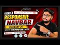 Create a Responsive Navbar in React JS (Tailwind CSS + Vite) – Step-by-Step for Beginners