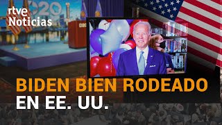 Amplia y variada MAYORÍA para JOE BIDEN en la CONVENCIÓN DEMÓCRATA de los Estados Unidos | RTVE