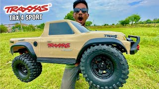 RC Traxxas TRX4 Sport Car Unboxing \u0026 Testing - Chatpat toy tv