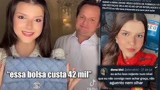 A polêmica da menina rica do TikTok