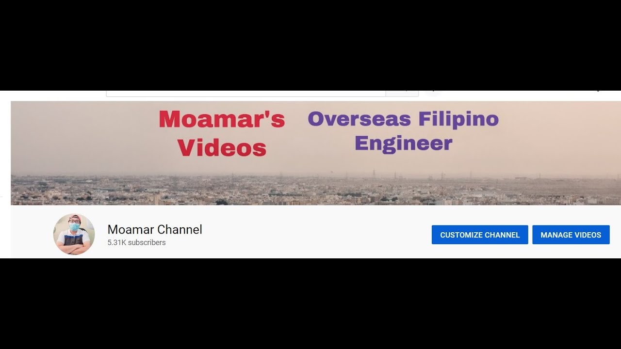 My Channel Heading Youtube