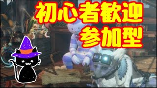 【モンハンライズサンブレイク/Switch版/参加型】初見さん初心者さん歓迎！