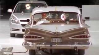 2009 Chevy Malibu vs 1959 Bel Air Crash Test | Consumer Reports