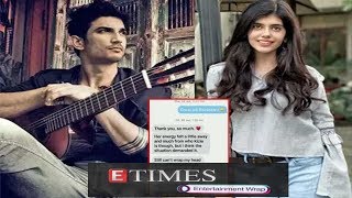 Sushant shares screenshots of his chat with Sanjana; Badhaai Ho public review, and more…