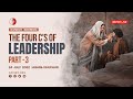 LEADERSHIP - The Four Cs of Leadership (Part-3), LIVE Online Church Service (24 July 2022)