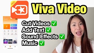 How To Edit Videos Using Viva Video 2020 English  Basic Editing