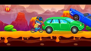 Vlad and Niki fun bike ride games gameplay - BMX bikes part-2 । Kidsgaming BD
