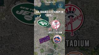 4 teams 1 stadium🤯 #shorts #sports #mlb #NFL #Jets #giants #Yankees #Mets #nyc #newyork #explained