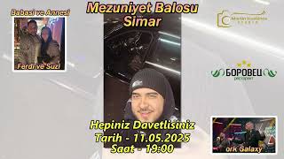 Davetiye Simar Mezuniyet Balosu 11.05.2025 Yambol