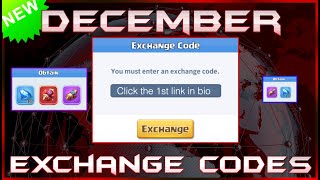 New Codes + the 1st riddle code! | December Exchange Codes 2024