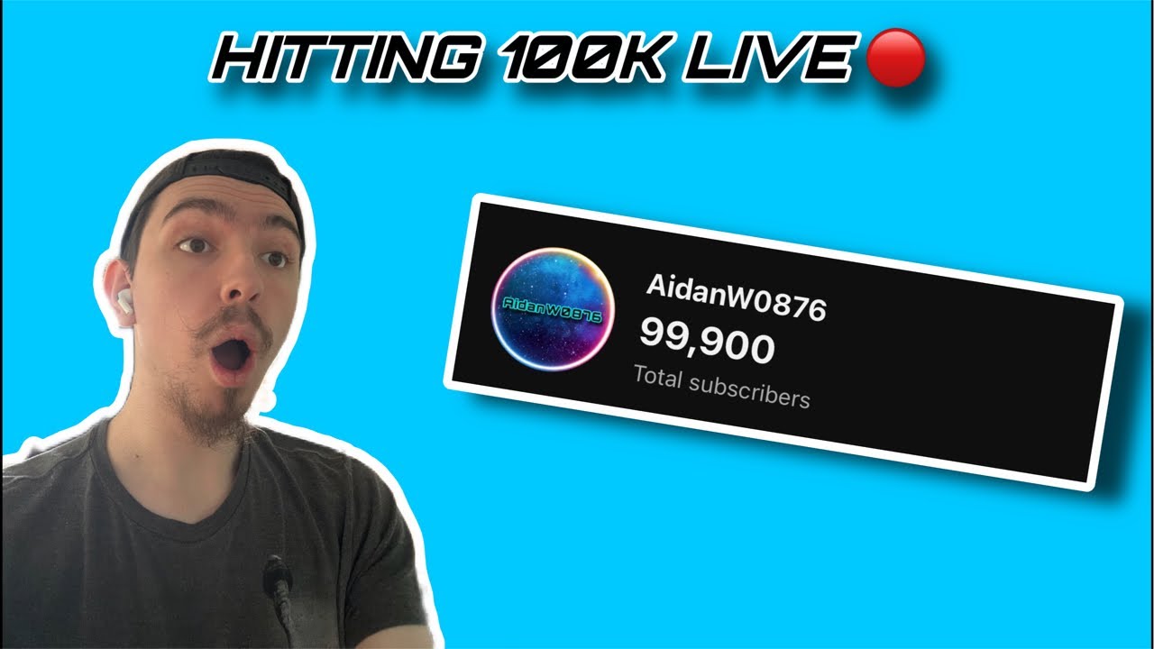Hitting 100k Subs Live рџ ґ Youtube
