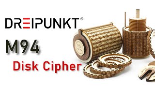 DREIPUNKT Bausatz M-94 Chiffriergerät / Disk Cipher