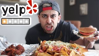 Eating At The WORST REVIEWED Restaurant In My City (1 Star!) | ALI H
