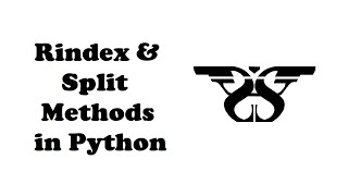 137. String Rindex and Split Method in Python with Example Code || Maxsplit Python String Methods-19
