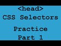 Practice with Meta tags and CSS selectors - Part 1