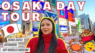 EXPERIENCE OSAKA IN 1 DAY | Things to do (Japan Vlog)