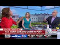 as president donald trump tweets ahead of report us adds 223k jobs morning joe msnbc