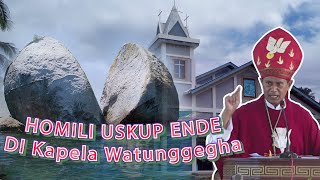 WATUNGGEGHA ; Apa Kata Uskup Ende Dalam Homilinya?