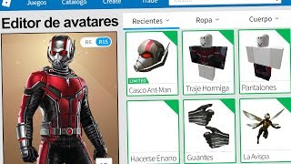 Roblox How To Get Ant Man Items - spiderman ropa roblox