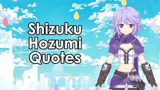 Quotes: Shizuku Hozumi