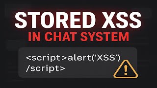 Stored XSS in Live Chat – Critical Security Flaw Exposed! 🔥