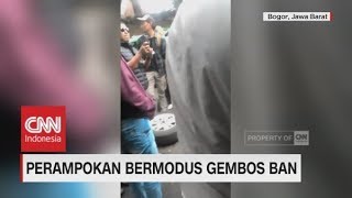 Perampokan Modus Gembos Ban