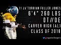 #11 Ja ‘Torrian Fuller Jones / DT / Carver High (AL) Class of 2018