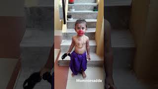 Hanuman | kids makeup | kids reels | Yashas as Hanuman #hanuman #hanumanjayanti #hanumanreels #kids