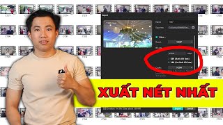 Cách xuất video nét trên capcut máy tính đối với video cần chất lượng cao nhất