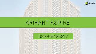 Arihant Aspire - 1 \u0026 2 BHK Homes in Mumbai | Dwello