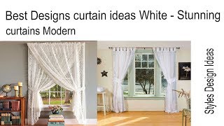 Best Designs curtain ideas White - Stunning curtains Modern