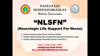 WEBINAR MAHESA - NEUROLOGIC LIFE SUPPORT FOR NURSE (NLSFN)