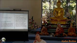 DN27 Aggañña Sutta - On Knowledge of Beginnings | Ajahn Brahm | 11 November 2018