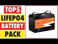 Top 5 Best LiFePO4 Battery In 2024 | lifepo4 battery review