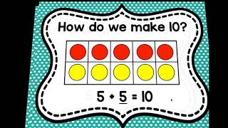 How to Make 10 Using a Tens Frame