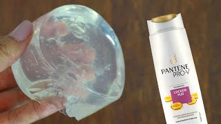 No Glue Clear Slime with Shampoo and Sugar, How to make Clear Slime only 2 Ingridients, No Borax