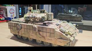 M2 Bradley upgraded with 3D resin printed kit