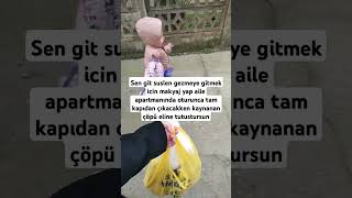 Aile apartmanında oturunca