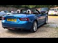 FIAT 124 Spider Italia with Tan