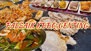 Genting SkyAvenue -  PALSAIK Eight colours - Korean BBQ FOOD REVIEW Pork Belly Feasting!!