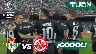 ¡GO-LA-ZO! Definió magistral | Betis 0-1 Frankfurt | UEFA Europa League - 8vos | TUDN