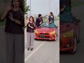 dolly and asad ali at the shoot new tiktok video