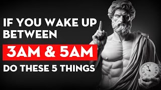 The Power Hour: 5 Productive Actions to Take If You Wake Up Between 3 AM and 5 AM  Stoicism
