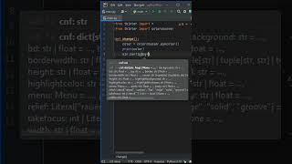 Changing colors in python (tkinter) #shorts #allthingstechy #python