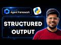 Structured Output in Microsoft Agent Framework | Response Models Explained