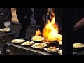 grilled scallop cheese 가리비 치즈버터구이 서울 명동 길거리 음식 korean street food myeongdong seoul korea