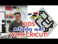 KIDS ACTIVITY MAT WITH CRICUT!