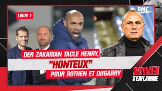 Ligue 1 : Der Zakarian tacle Henry, "honteux" selon Rothen et Dugarry