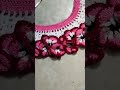 আলহামদুলিল্লাহ আরেকটা কাজ শেষ হলো crochet embroidery knitting highlights crocheting