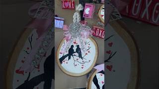 Happy Valentine's love | Dollar Tree Valentine's Day 2025 diy ideas | Rustic and lace diy